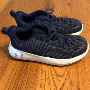 Navy Under Armour sneakers